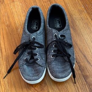 Keds Women’s Size 7.5 Charcoal and Black Casual Sneakers